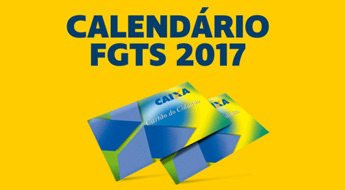 CALENDÁRIO FGTS